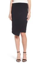 Women's Vince Camuto Faux Wrap Tube Skirt - Black
