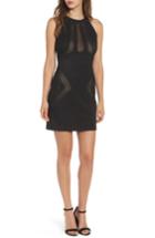 Women's Love Nickie Lew Mesh Inset Body Con Dress - Black