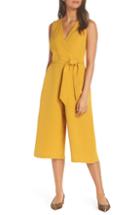Women's Adelyn Rae Anastasia Culotte Jumpsuit - Yellow