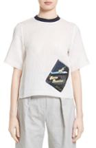 Women's Steventai Embroidered Book Tee