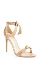 Women's Alexandre Birman 'clarita' Ankle Tie Sandal M - Beige