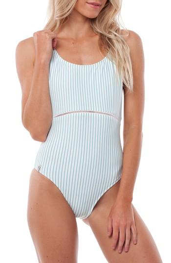 Women's Rhythm Summer Stripe One-piece Swimsuit