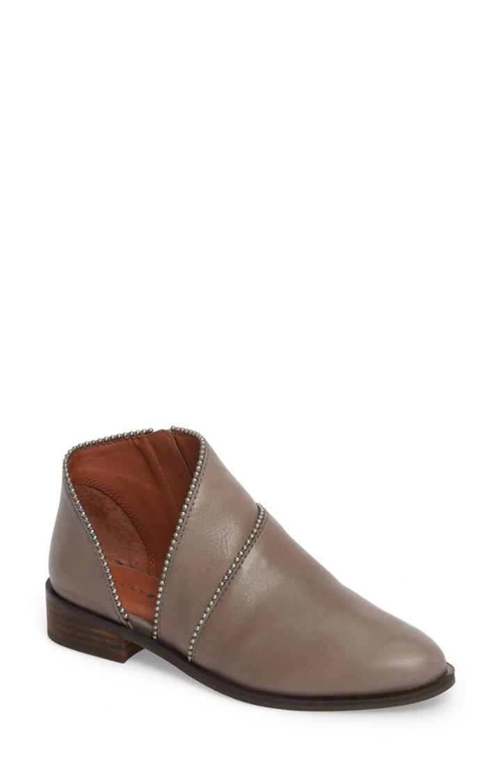 Women's Lucky Brand Prucella Bootie M - Grey