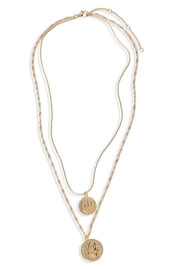 Women's Bp. Layered Coin Necklace