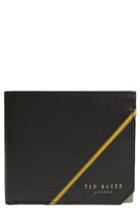 Men's Ted Baker London Dipps Leather Wallet - Black