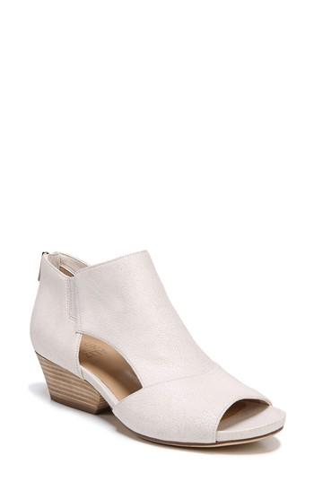 Women's Naturalizer Greyson Open Toe Bootie M - Beige