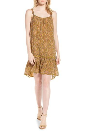 Women's Rebecca Minkoff Madison Floral Sundress, Size - Yellow