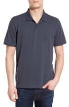 Men's Victorinox Swiss Army 'vx Stretch' Tailored Fit Pique Polo - Blue (online Only)