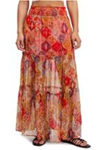 Women's Free People The Great Escape Print Maxi Skirt