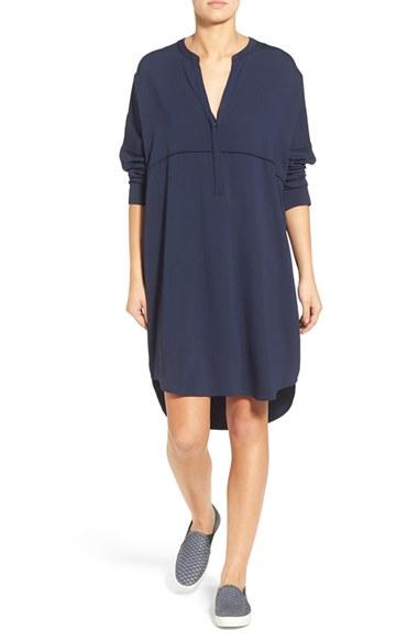Women's James Perse Long Sleeve Tunic Dress