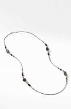Women's David Yurman Bijoux Bead & Chain Necklace In 18k Gold