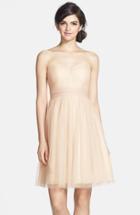 Women's Jenny Yoo 'wren' Convertible Tulle Fit & Flare Dress