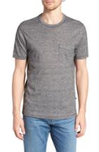Men's Billy Reid Mouline Pocket T-shirt - Grey