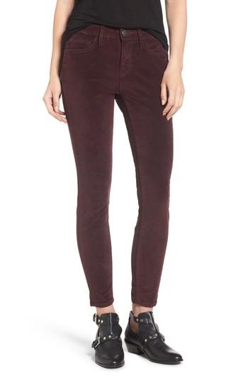 Women's Current/elliott The Stiletto Ankle Skinny Pants - Brown