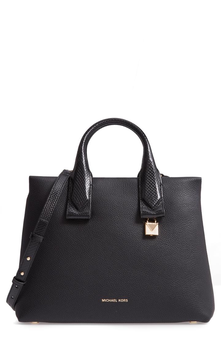Michael Michael Kors Rollins Leather Satchel -