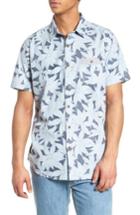 Men's Rip Curl Stalked Woven Sport Shirt - Blue