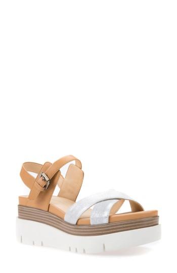 Women's Geox Radwa Platform Sandal Us / 35eu - White