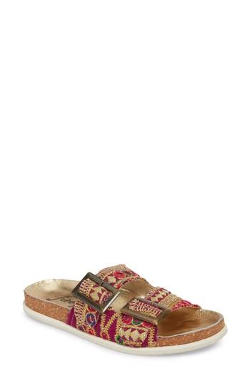 Women's Free People Bali Slide Sandal Us / 36eu - Red