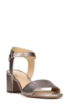 Women's Naturalizer Caitlyn Perforated Ankle Strap Sandal W - Brown