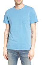Men's The Rail Garment Washed Pocket T-shirt - Blue