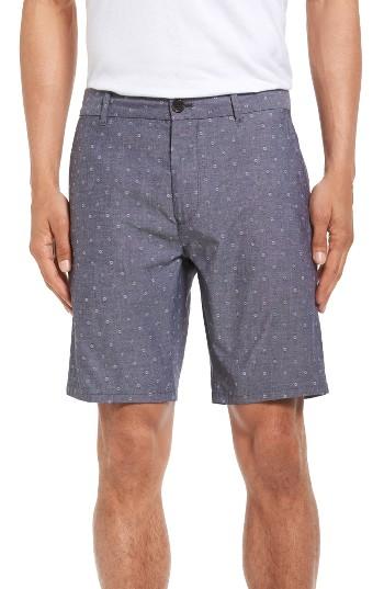 Men's Scotch & Soda Print Shorts - Blue