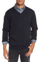 Men's Rodd & Gunn 'inchbonnie' Wool & Cashmere V-neck Sweater - Blue