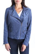 Women's Kut From The Kloth Faux Suede Eveline Jacket - Blue