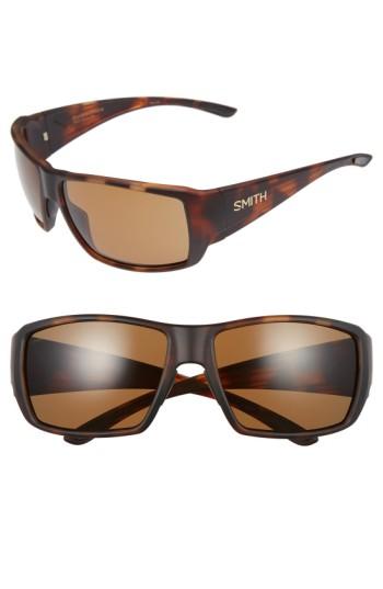 Men's Smith 'guide's Choice' 62mm Polarized Sunglasses - Matte Havana