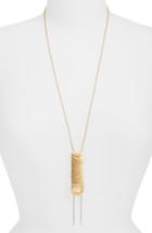 Women's Sole Society Ladder Pendant Y-necklace