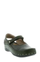 Women's Wolky Ankle Strap Clog -7.5us / 38eu - Green