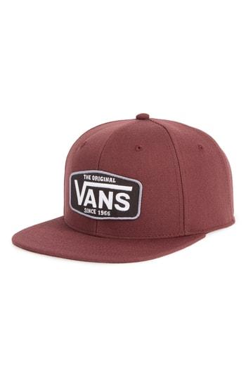 Men's Vans Westgate Snapback Baseball Cap - Red