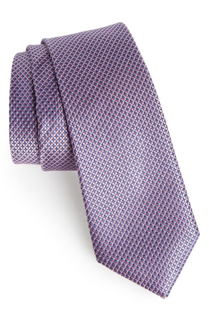 Men's Calibrate Anser Solid Silk Tie