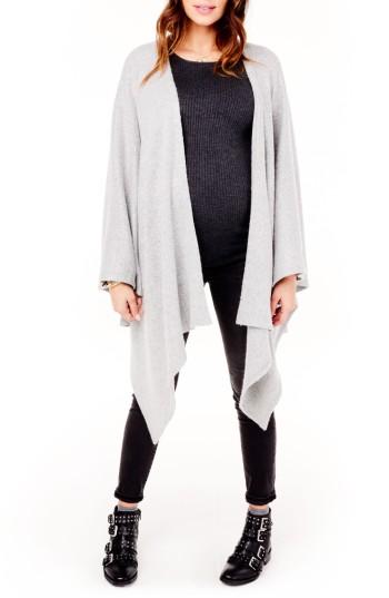 Women's Ingrid & Isabel Cozy Maternity/nursing Wrap, Size - Grey