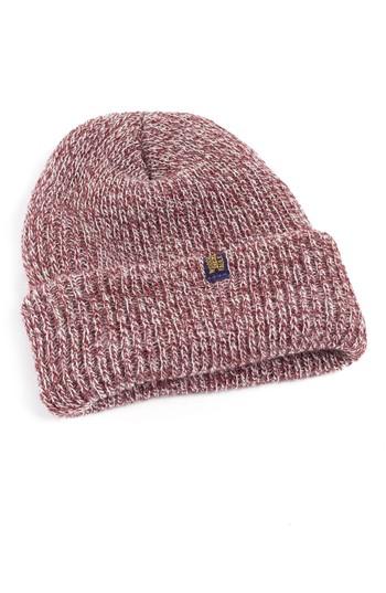 Men's Wood & Faulk Knit Cap - Red