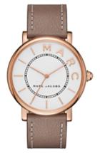Women's Marc Jacobs Classic Leather Strap Watch, 36mm