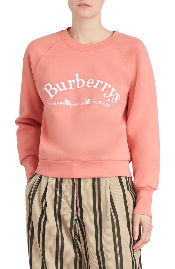 Women's T By Alexander Wang Twist Front Crop Hoodie