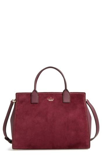 Kate Spade New York Dunne Lane Lake Suede Satchel -