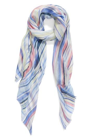 Women's Halogen Painterly Wave Wrap