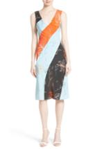 Women's Diane Von Furstenberg Print Silk Bias Cut Dress