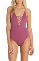 Women's Billabong Sol Searcher Lace-up One-piece Swimsuit