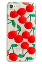 Skinnydip Cherry Pom Iphone 6/7 & 6/7 Case - Red