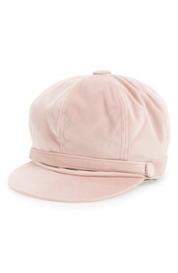 Women's Amici Accessories Newsboy Cap - Pink