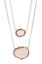 Women's Serefina Crystal Pendant Layered Necklace