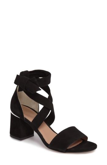 Women's Lewit Elda Ankle Wrap Sandal Us / 35eu - Black
