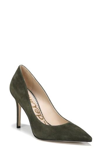 Women's Sam Edelman Hazel Pointy Toe Pump .5 M - Green