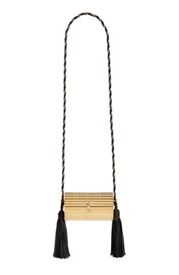 Saint Laurent Metallic Minaudiere -