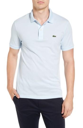 Men's Lacoste Slim Fit Pique Polo (3xl) - Blue