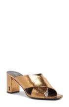 Women's Saint Laurent Loulou Sandal Us / 36eu - Metallic