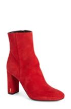 Women's Saint Laurent Loulou Bootie Us / 37eu - Red