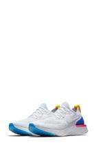 Women's Nike Epic React Flyknit Running Shoe M - White